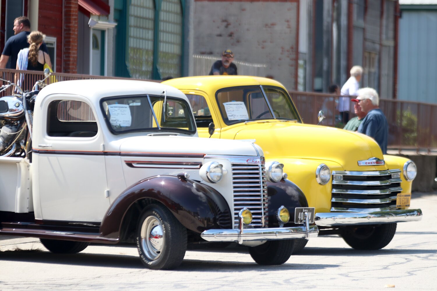 Vintage cars lined the streets of Lone Tree as well, providing eye candy to those at the Fall Festival.